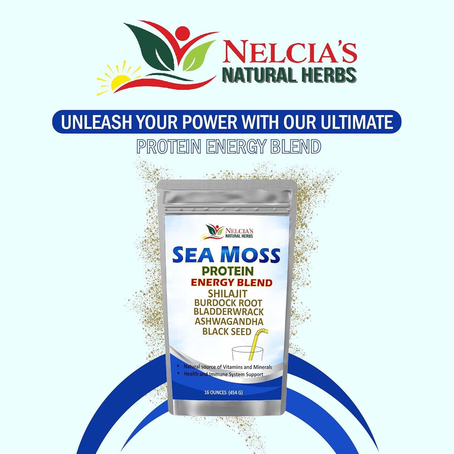 Natural Irish Sea Moss Protein Powder