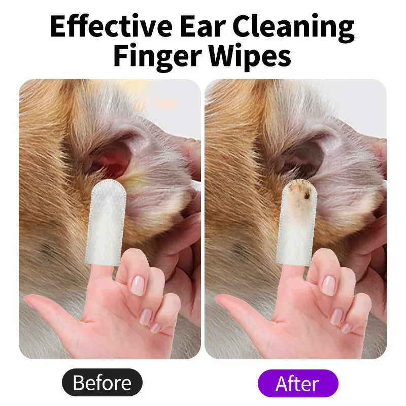 Pet cleaning products Ear cleaning wipes