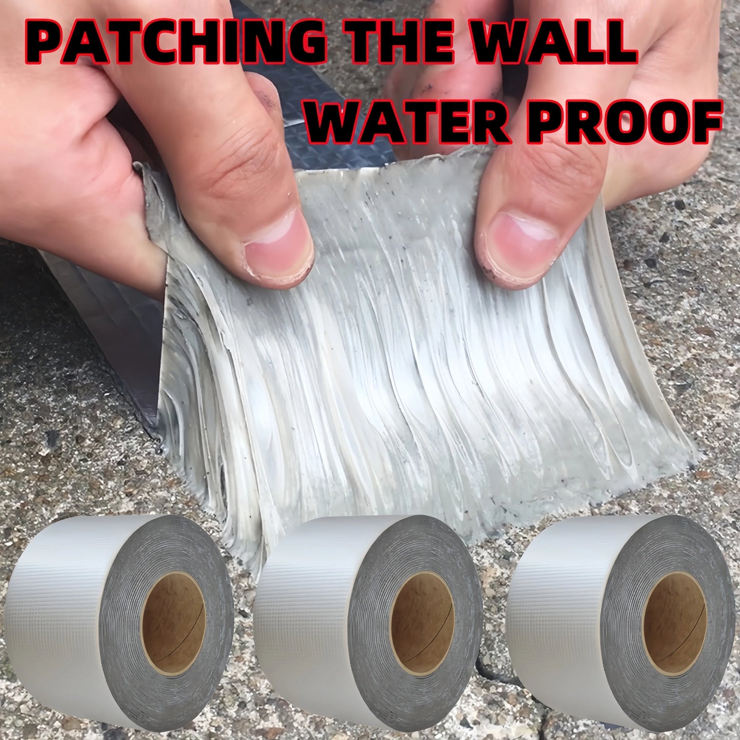 Self-adhesive Butyl Tape Fireproof Waterproof Leak-proofing Tape
