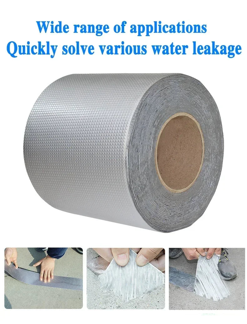Self-adhesive Butyl Tape Fireproof Waterproof Leak-proofing Tape