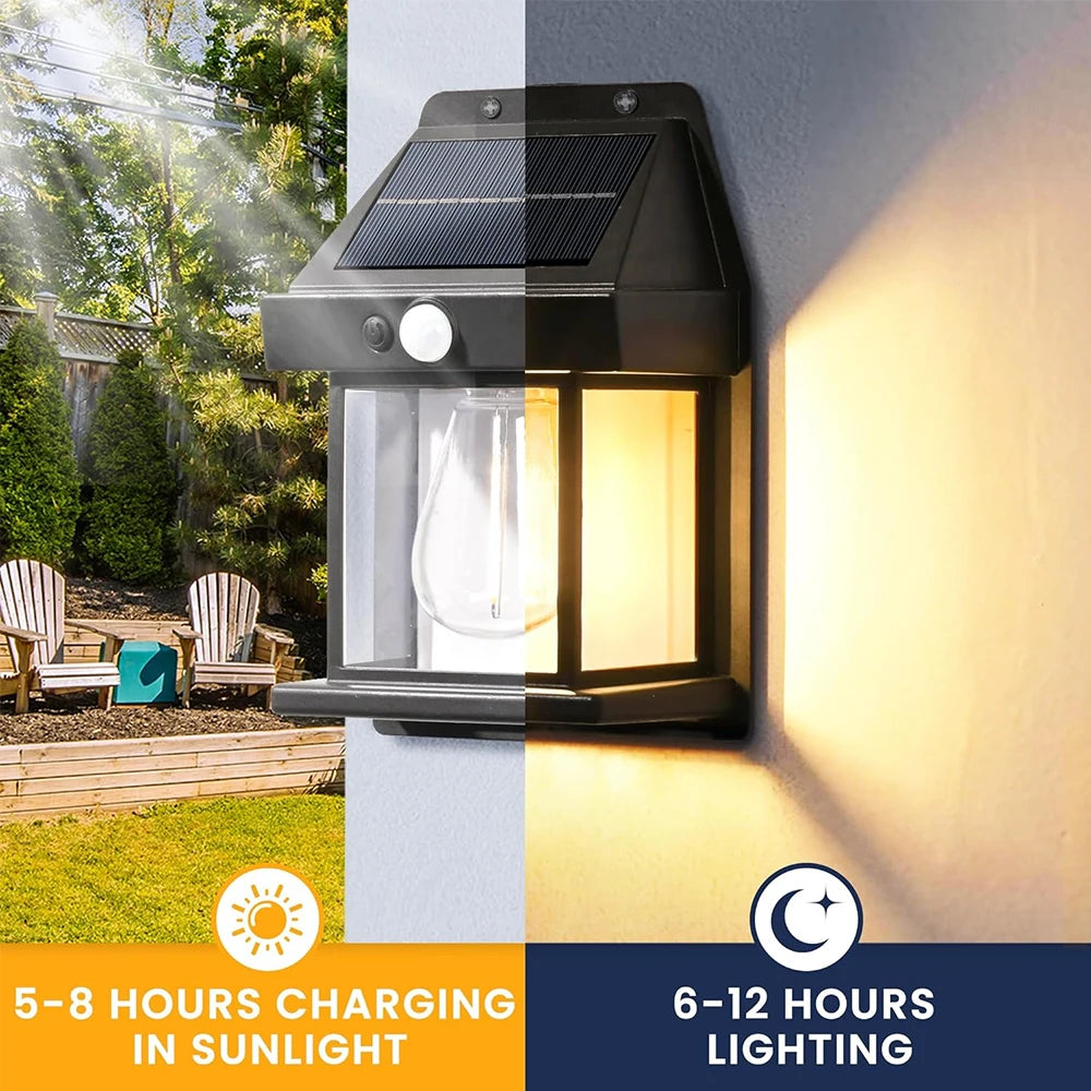 LED Solar Wall Light Outdoor