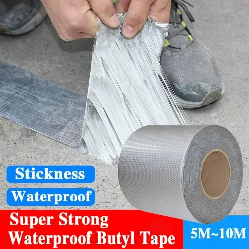 Self-adhesive Butyl Tape Fireproof Waterproof Leak-proofing Tape