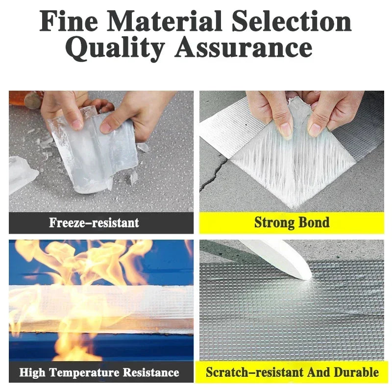 Self-adhesive Butyl Tape Fireproof Waterproof Leak-proofing Tape