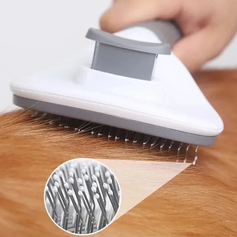 Pet Dog Brush Cat Comb Self Cleaning Pet