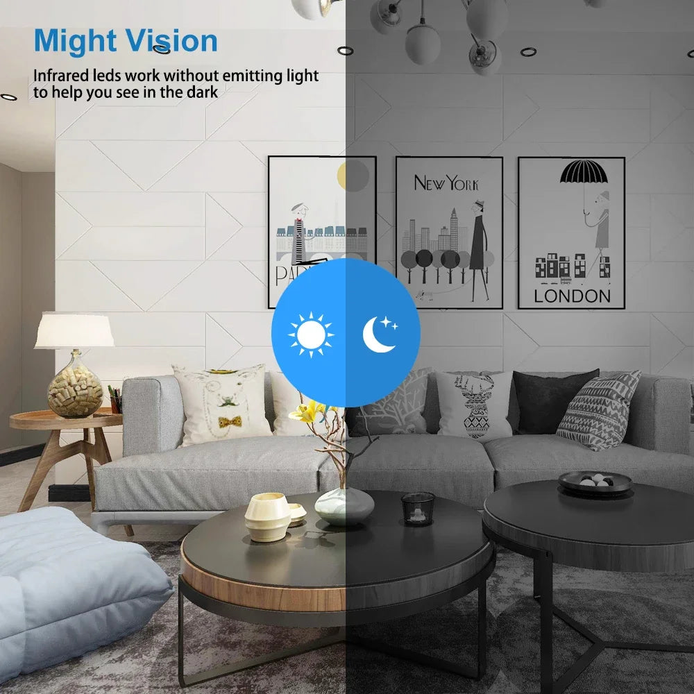Audio Video Wireless Security Surveillance Camera 1080P HD Mini Camera Wifi IP Smart Home Indoor Night Vision AI Human Camcorder