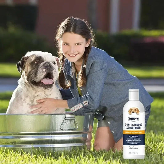Puppy Shampoo And Conditioner 2 In 1 Natural Moisturizing Shampoo