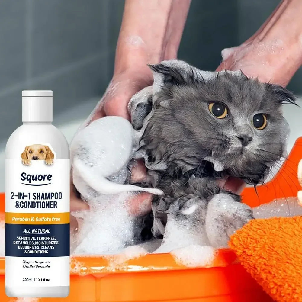 Puppy Shampoo And Conditioner 2 In 1 Natural Moisturizing Shampoo