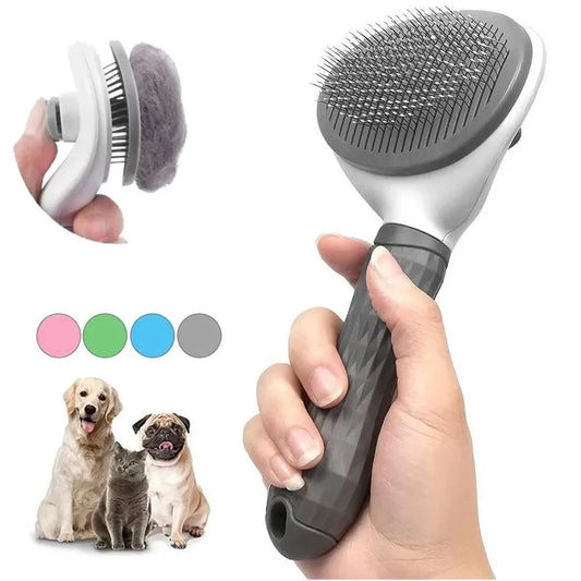 Pet Dog Brush Cat Comb Self Cleaning Pet