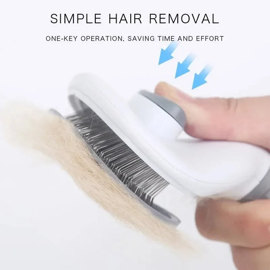 Pet Dog Brush Cat Comb Self Cleaning Pet