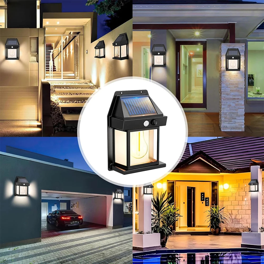 LED Solar Wall Light Outdoor
