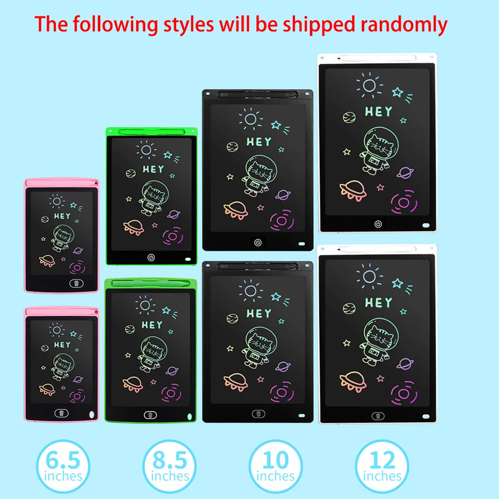 6.5/8.5/10/12 inch Lcd Writing Tablet Drawing Board