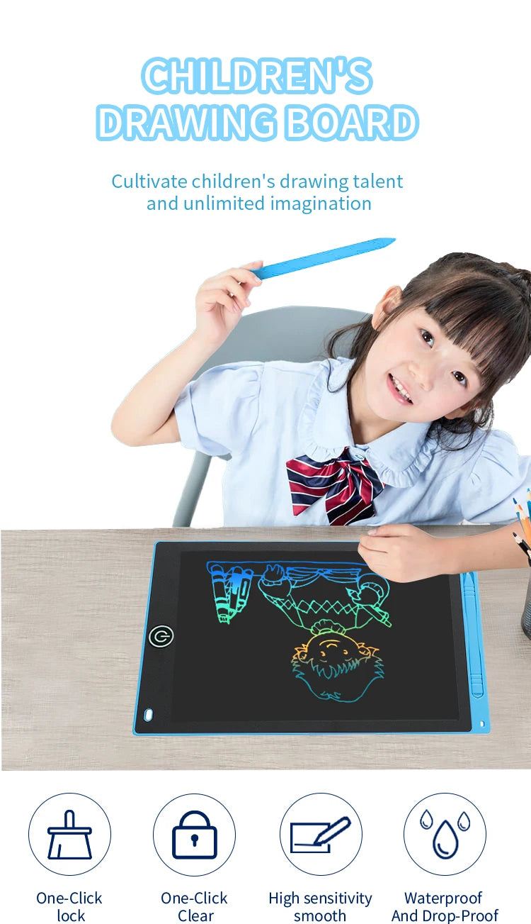6.5/8.5/10/12 inch Lcd Writing Tablet Drawing Board