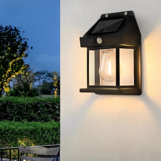 LED Solar Wall Light Outdoor